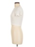 Zara Ivory Short Sleeve Turtleneck Size M - photo 5