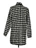 Doe & Rae Houndstooth Gray Coat Size M - photo 2