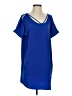 Express 100% Polyester Blue Casual Dress Size XS - photo 1