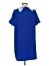 Express 100% Polyester Blue Casual Dress Size XS - photo 2