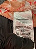 DKNY 100% Polyester Floral Orange Casual Pants Size XS - photo 8