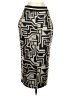 H&M Graphic Gray Black Casual Skirt Size S - photo 2