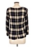 Splendid 100% Rayon Black Long Sleeve Blouse Size L - photo 2
