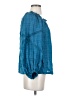 Max Studio Teal 3/4 Sleeve Blouse Size S - photo 4