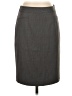 Halogen Solid Gray Formal Skirt Size 2 (petite) - photo 1