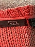 RDI Stripes Burgundy Pullover Sweater Size S - photo 7