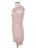 B. Darlin Solid Pink Cocktail Dress Size 5 - 6 - photo 5
