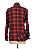 Volcom 100% Cotton Plaid Red Long Sleeve Button-Down Shirt Size 12 - photo 2