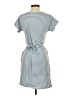 Unbranded Stripes Blue Casual Dress Size S - photo 2