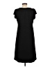 Apt. 9 Solid Black Casual Dress Size L - photo 2