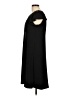 Apt. 9 Solid Black Casual Dress Size L - photo 5