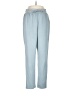 Apana Solid Blue Casual Pants Size S - photo 1