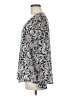 Ann Taylor LOFT 100% Polyester Gray Long Sleeve Blouse Size M - photo 5