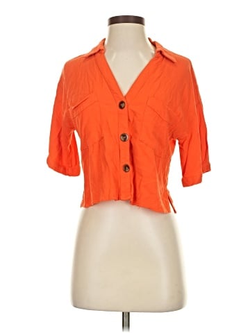 Moa Moa Short Sleeve Blouse (view 1)