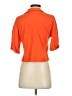 Moa Moa Orange Short Sleeve Blouse Size S - photo 2