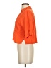 Moa Moa Orange Short Sleeve Blouse Size S - photo 5