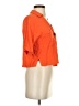 Moa Moa Orange Short Sleeve Blouse Size S - photo 4