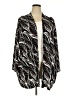 Maggie Barnes 100% Polyester Black Kimono Size 2X - photo 1