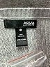 Aqua 100% Cashmere Solid Gray Cashmere Pullover Sweater Size S - photo 6