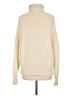 Unbranded 100% Acrylic Ivory Turtleneck Sweater Size M - photo 2
