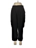 Style&Co 100% Polyester Black Casual Pants Size L - photo 1