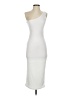Here Comes the Sun Solid White Cocktail Dress Size S - photo 1