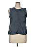 Assorted Brands 100% Polyester Gray Blue Sleeveless T-Shirt Size XL - photo 1