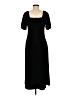 Ann Taylor LOFT Solid Black Casual Dress Size 6 - photo 2