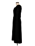 Ann Taylor LOFT Solid Black Casual Dress Size 6 - photo 5