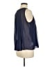 BCBGeneration 100% Polyester Blue Sleeveless Blouse Size M - photo 5