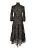 Max Studio Print Black Casual Dress Size XS - photo 2
