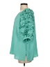 Oddi 100% Polyester Teal 3/4 Sleeve Blouse Size S - photo 5