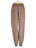 Yogalicious Solid Brown Casual Pants Size XS - photo 1