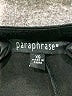 Paraphrase Black 3/4 Sleeve T-Shirt Size XS - photo 7