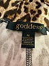 Goddess Animal Print Brown Casual Pants Size M - photo 7