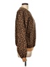 Fabletics Animal Print Brown Pullover Sweater Size L - photo 4
