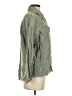 Zara Green Long Sleeve Button-Down Shirt Size XS - photo 4