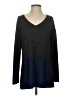 Maliparmi Metallic Blue Pullover Sweater Size XS - photo 1