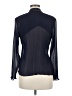 Patra 100% Polyester Black Long Sleeve Blouse Size 8 - photo 2
