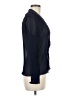 Patra 100% Polyester Black Long Sleeve Blouse Size 8 - photo 4