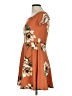 E&M Collection Orange Pink Cocktail Dress Size L - photo 5