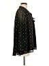 Crown & Ivy Polka Dots Black Long Sleeve Blouse Size M - photo 4