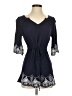 Crescent 100% Rayon Blue Casual Dress Size XS - photo 1