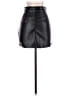 The Workshop Black Faux Leather Skirt Size XS - photo 2
