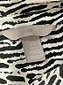 H&M 100% Polyester Animal Print Silver Long Sleeve Blouse Size 12 - photo 7