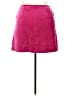Boden 100% Polyester Solid Pink Burgundy Casual Skirt Size 14 - photo 2