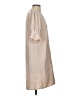 Unbranded Solid Tan Casual Dress Size S - photo 4