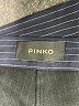 Pinko Stripes Gray Blue Dress Pants Size 8 - photo 6