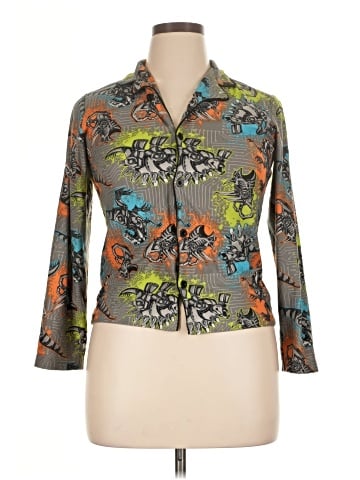 Joe Boxer 3/4 Sleeve Blouse (view 1)