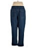 Nasty Gal Inc. Solid Blue Jeans Size 14 - photo 2